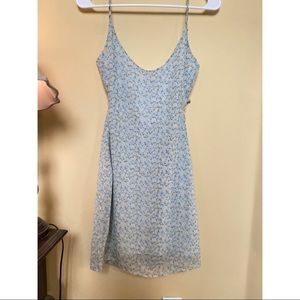 Beginning Boutique Light Blue Floral Dress
